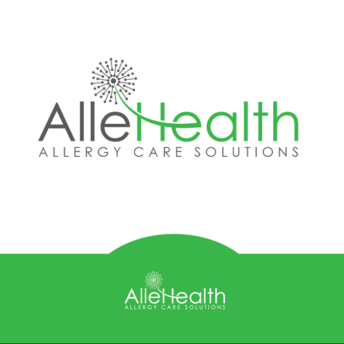 Create a logo for a new allergy company called AlleHealth Design by NEEL™