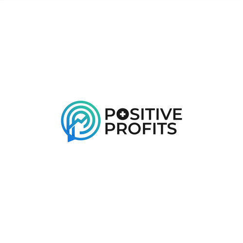 Positive Profits Logo Design by Dee_studio