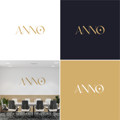 Design Craft a Unique Wordmark and Monogram for ANNO's Luxury Evening Wear por IMOGRAPH™