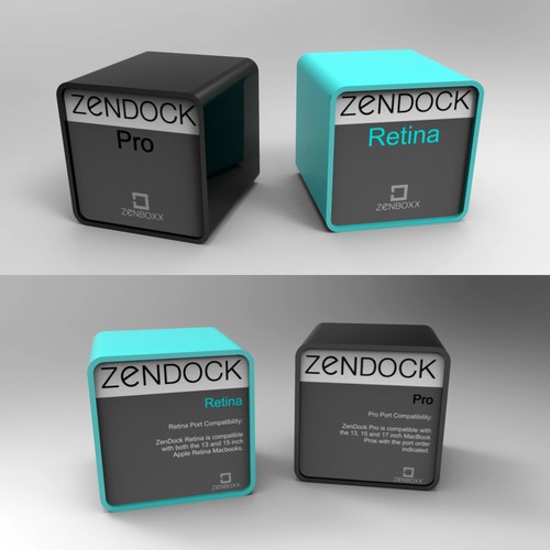 Zenboxx - Beautiful, Simple, Clean Packaging. $107k Kickstarter Success! Design por Creative Paul