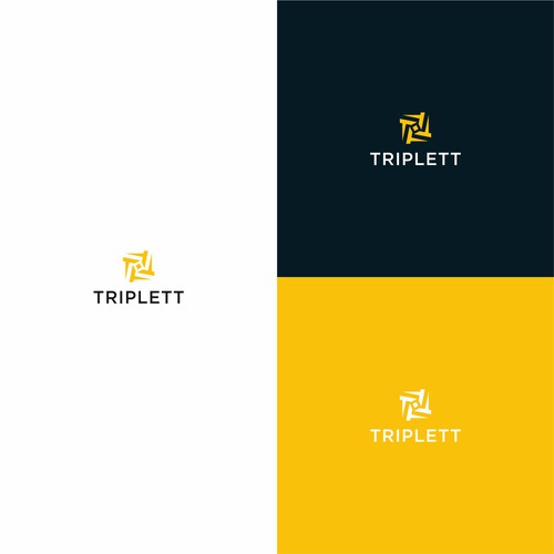 Triplett logo that is working it's way from the basement to the top floor suite! Design by Riyan_Art