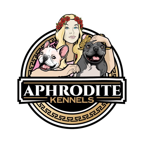 Design logo for French Bulldog breeder In Music City Aphrodite Kennels Design réalisé par infernal kiss