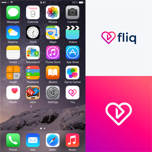 Design Dating App LOGO di Hsky