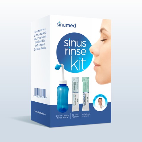 Designs | Redesign Flagship Packaging for Sinumed® Sinus Care System ...