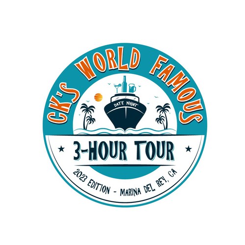 Travel Logo for Boat Tour Design by Warmanni