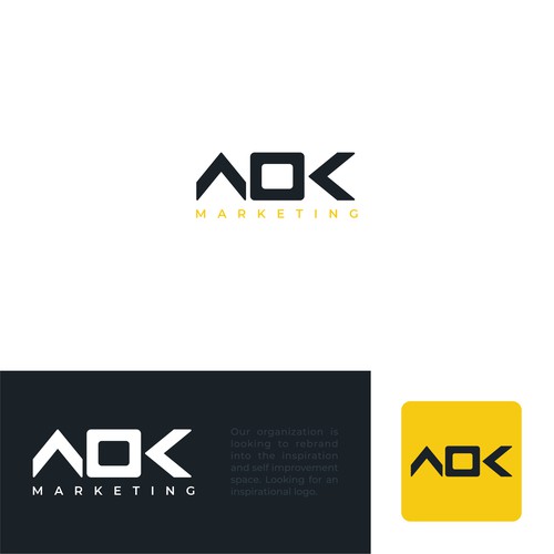 Design AOK Marketing needs a logo that's more than just AOK por Son Katze ✔