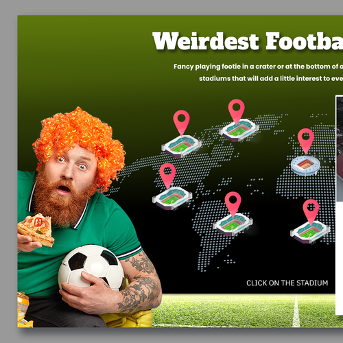 Weirdest Football Stadiums Design by aistudio