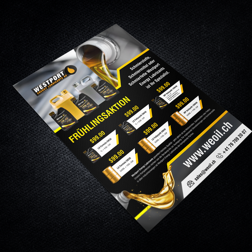 Postcard, flyer or print contest entry by 99B