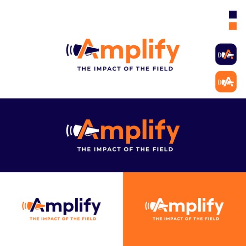 Amplify Logo Design by sm tauhed