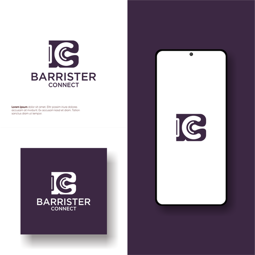Online Service with Direct Access To Barristers Design by W A W A