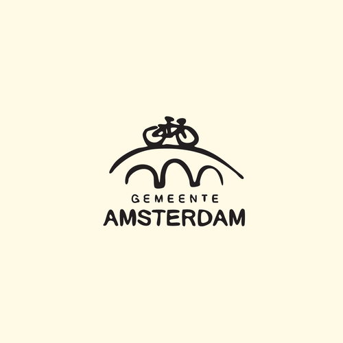 Community Contest: create a new logo for the City of Amsterdam Ontwerp door Jan van Steenbergen