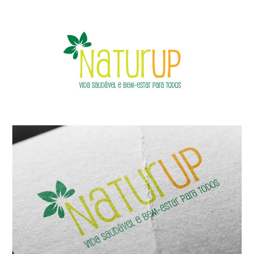 Natur Up - Nova loja de produtos naturais Design by Anna :-)