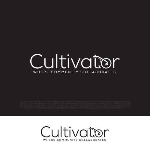 Logo design for Cultivator - a rural innovation organization Design réalisé par CreCreature