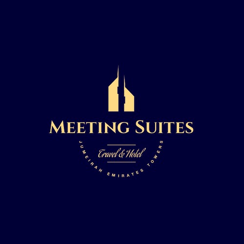 Create a brand ID for conference facilities within a luxury business ...