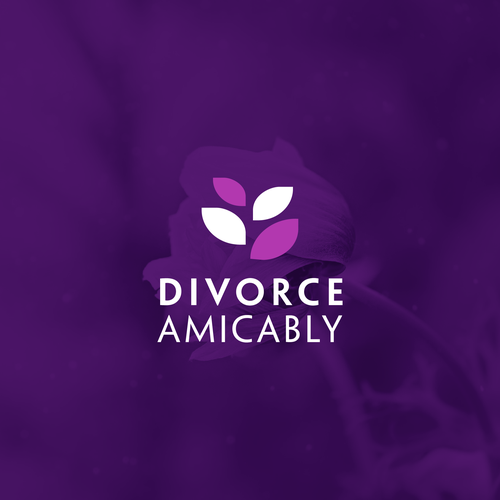 Logo for a new, healthy way for reasonable people to divorce Design by alflorin