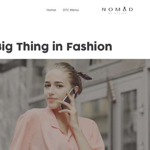 Landing page design contest entry by Intricate