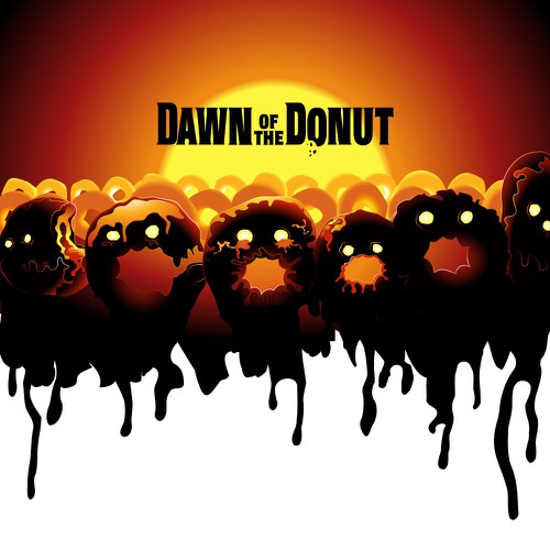logo for Dawn of the Donut Diseño de CHUNG