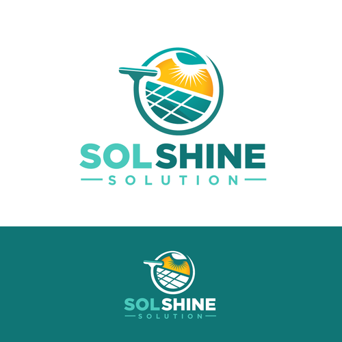 New solar panel cleaning business needing to attract customers Design by YZ24