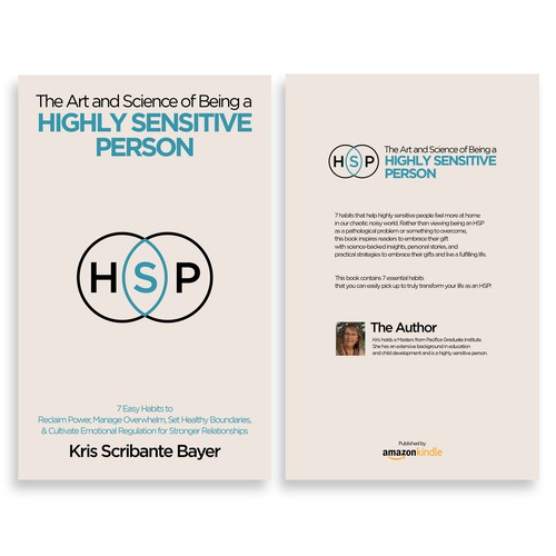 Fantastic HSP Solutions Book Cover Design by alxdryoga