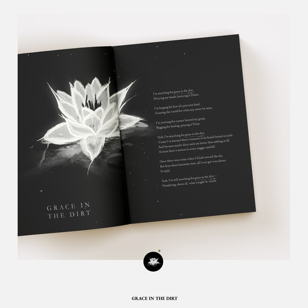 Typesetting and Interior Book Design for book Grace in the Dirt