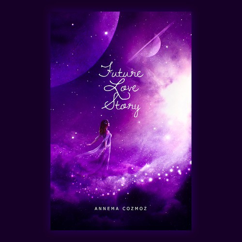 Children's Sci-fi Love Story Book Cover Contest! Space Captains and Princesses. Future Love Story! Design by GANG agency