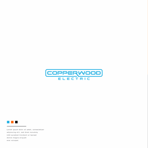 コンペ「Copperwood Electrical Contractor」のデザイン by BLVARTさん 