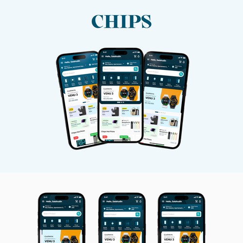 E-commerce Mobile UI/UX Design by thedei
