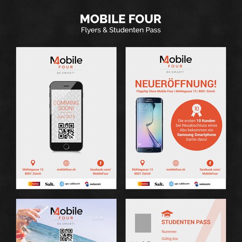 Postcard, flyer or print contest entry by abe.designer