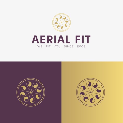 "Aerial Fit" Logo for our new aerial sports shop Design by mayurd151