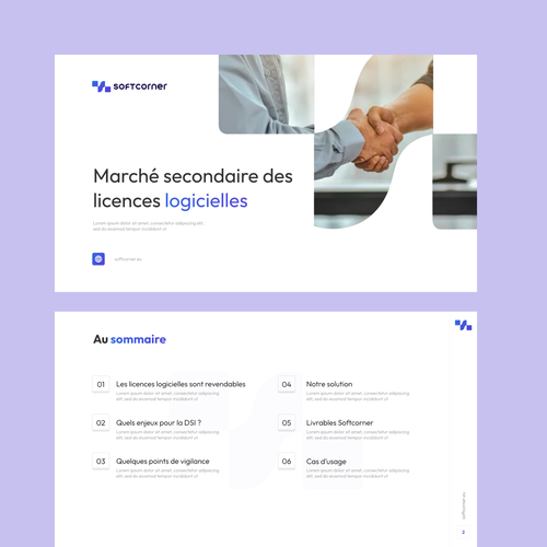 Modern Slide deck Design by BRILLION