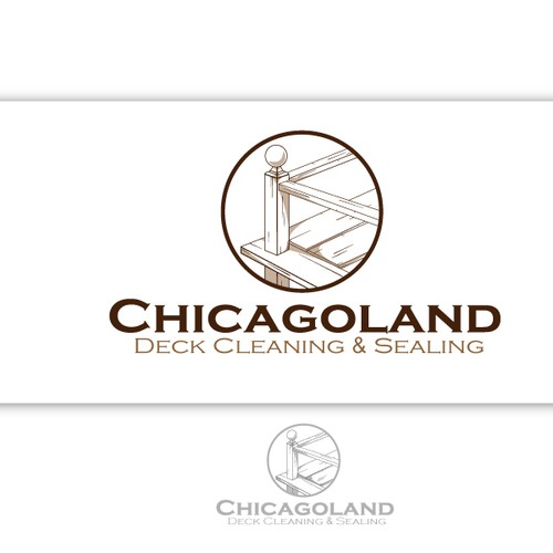 New logo wanted for Chicagoland Deck Cleaning & Sealing Design by Glanyl17™