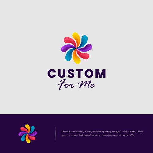 Personalized Print Products - sold on Amazon - Simple Brand Logo Needed Design by QR_design