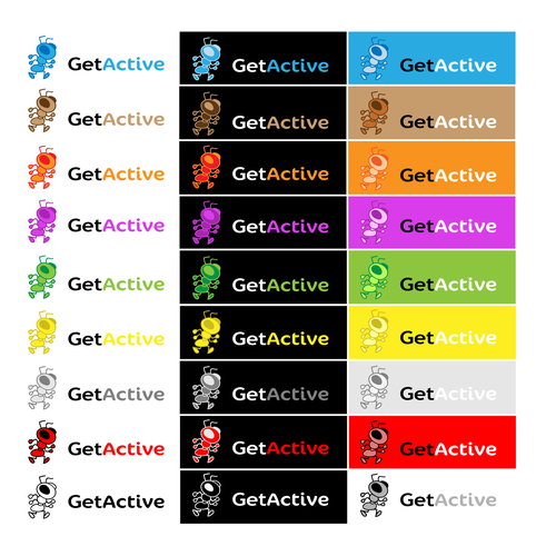 GetActive needs a new logo デザイン by Juan Rubio