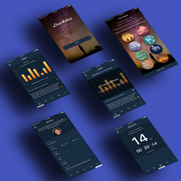 Fitness app which motivates you