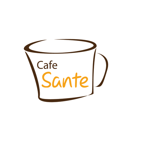 Create the next logo for "Cafe Sante" organic deli and juice bar Diseño de sanni ins