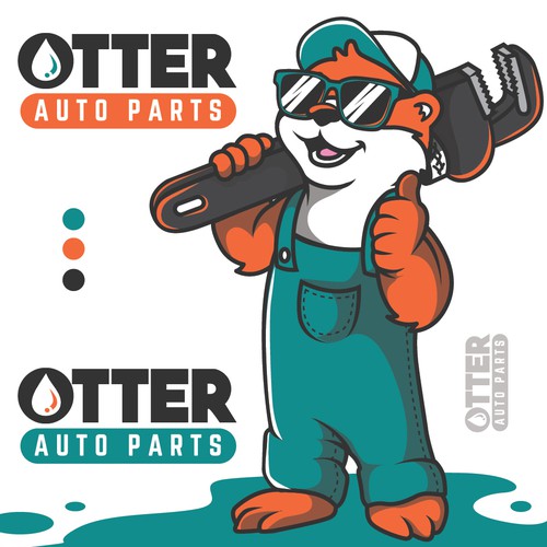 Attention Grabbing Mascot Logo For Auto Parts Ecom Store Design by 3AM3I