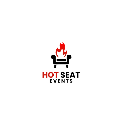 Impactful Logo For 'Hot Seat Events' – Learn from Industry Experts Through Livestreams & Events.-ontwerp door sila*