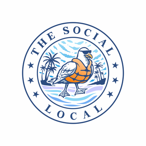 Beachy Clothing Brand Logo Design by Ongie