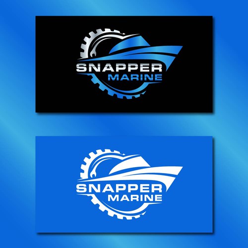 Snapper Marine Logo Design by line2code