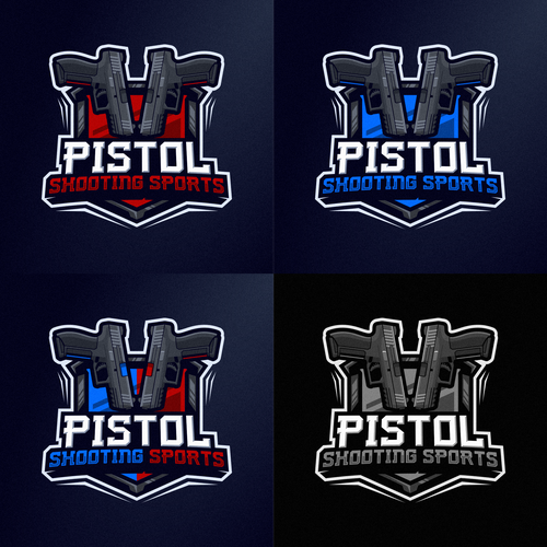 Logo - Pistol Shooting Sports Design by Rudest™