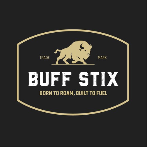 Buff Stix...Lean, Delicious, Buffalo Strong. Design by Studio 135+