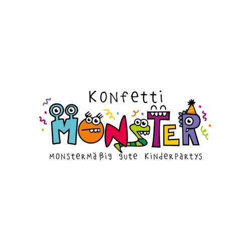 we need a fun logo for a kids party company Design by tachimaR