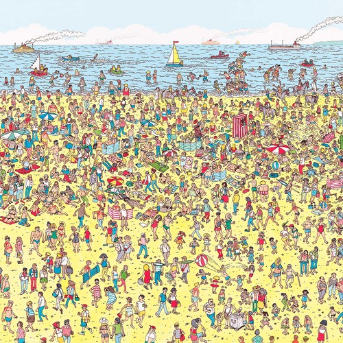 Wheres Waldo Answers At The Beach