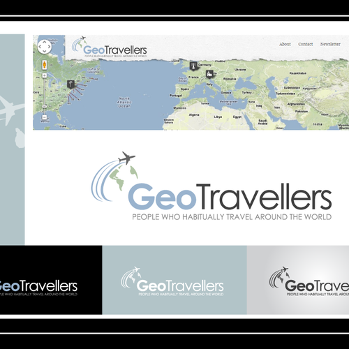 Create the next logo for www.GeoTravellers.com Design by Mumung