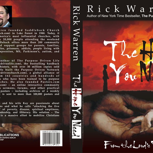 Design Rick Warren's New Book Cover Diseño de The Visual Wizard