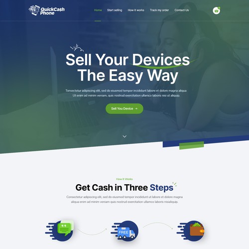 WordPress theme design contest entry by MercClass
