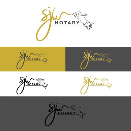 "I need a powerful & professional logo for my new notary business" Design by seagan