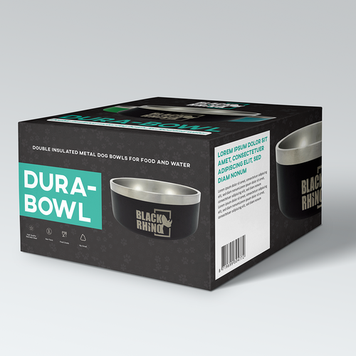 Design our new Dog Bowl packaging! Design by Purushotham49