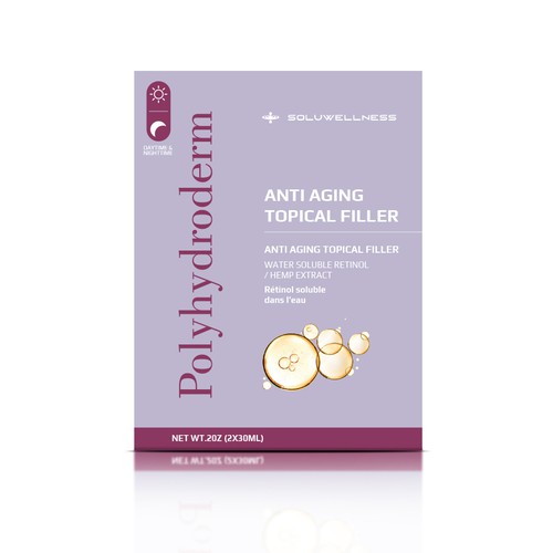 Create a Box Design for a Breakthrough Anti-Aging Facial Serum Design by Vel222