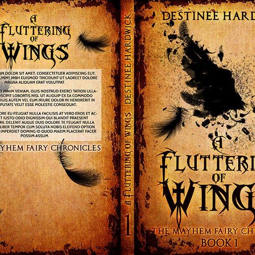 Fantasy Book Cover: Gothic Fairies Design by derangeddoctordesign